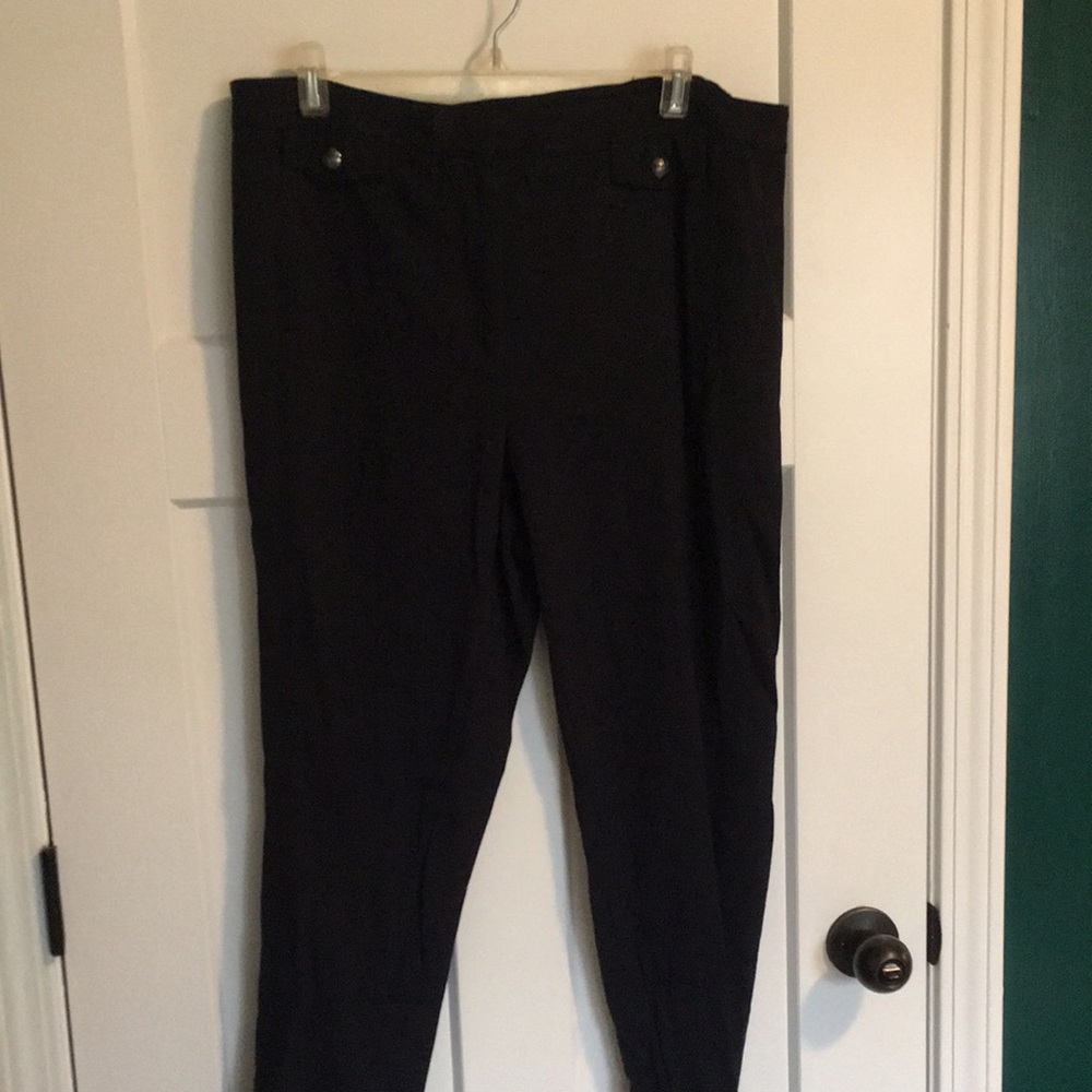 EUC Women’s Navy Talbots Stretchy Pants size 14W
